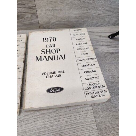 1970 Ford Car Shop Manuals Vol. 1, 2, 4. Mustang, Thunderbird, Cougar and more. - Picture 4 of 15